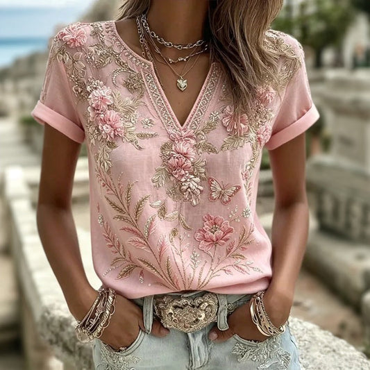 Rosalie | Camicetta Floreale