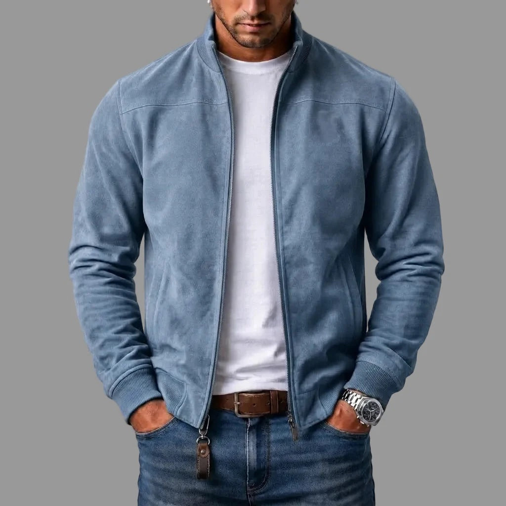 Matteo | Bomber in Camoscio