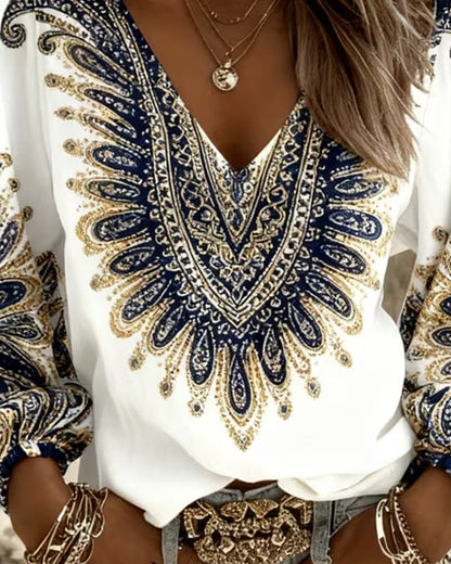 Elara | Camicetta Stampa Paisley