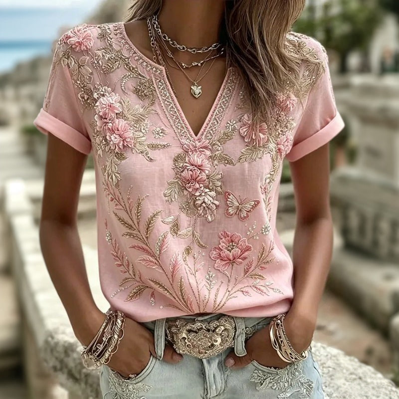 Rosalie | Camicetta Floreale