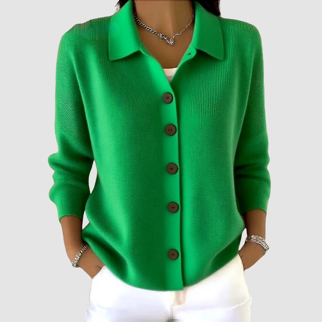 Romina | Cardigan in Maglia con Bottoni