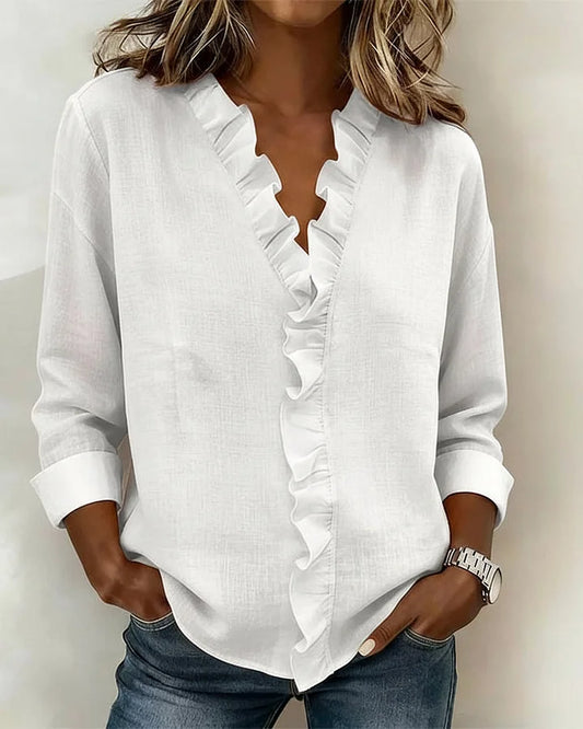 Chloe | Camicetta Leggera con Scollo a V