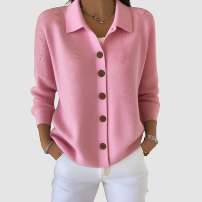 Romina | Cardigan in Maglia con Bottoni