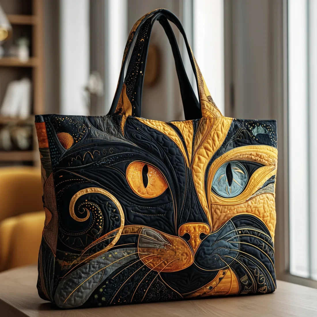 Borsa artigianale | Gatto mistico