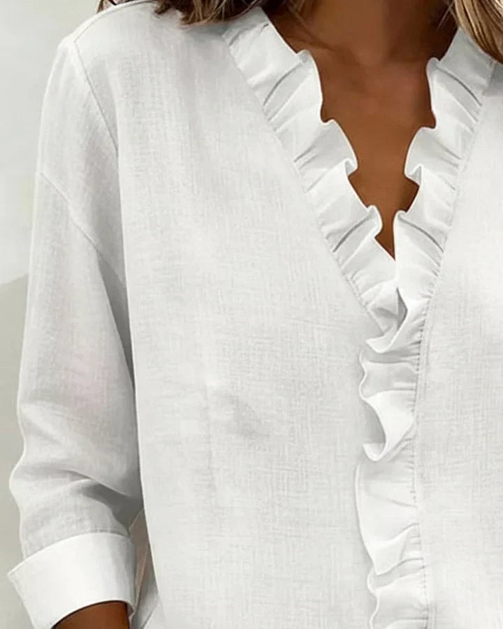 Chloe | Camicetta Leggera con Scollo a V