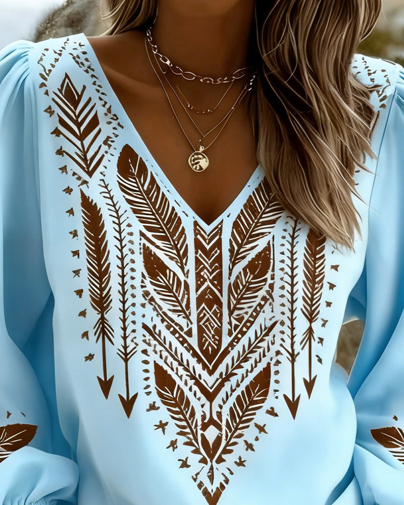 Sienna | Camicetta Boho Rilassata