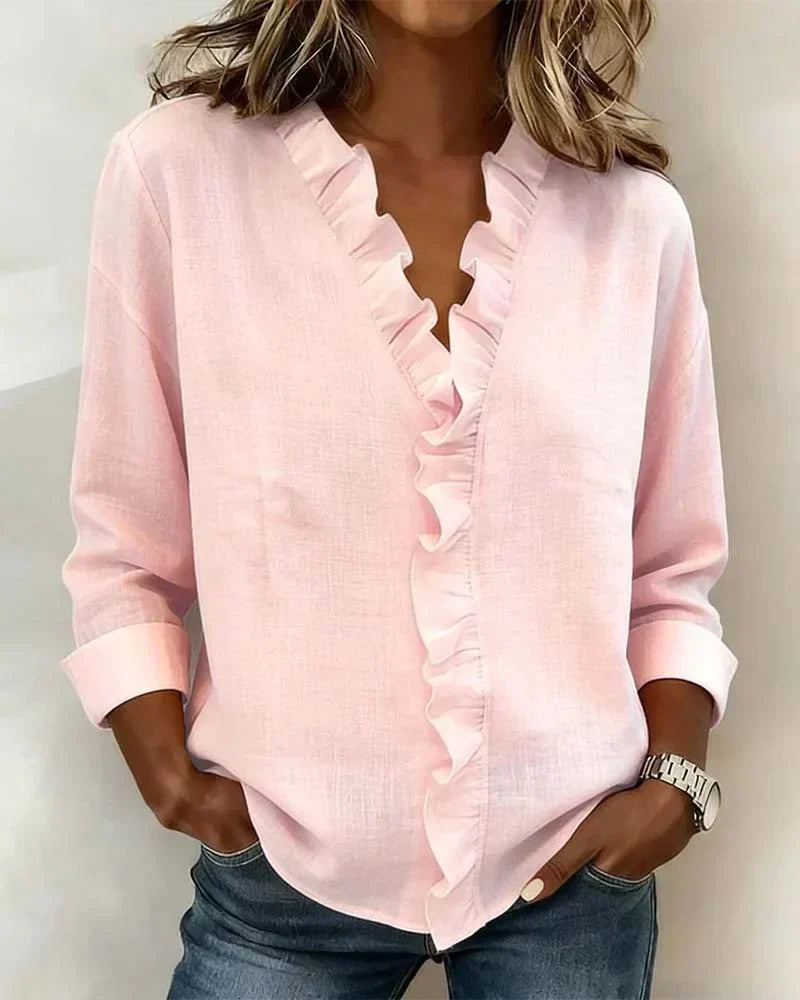 Chloe | Camicetta Leggera con Scollo a V