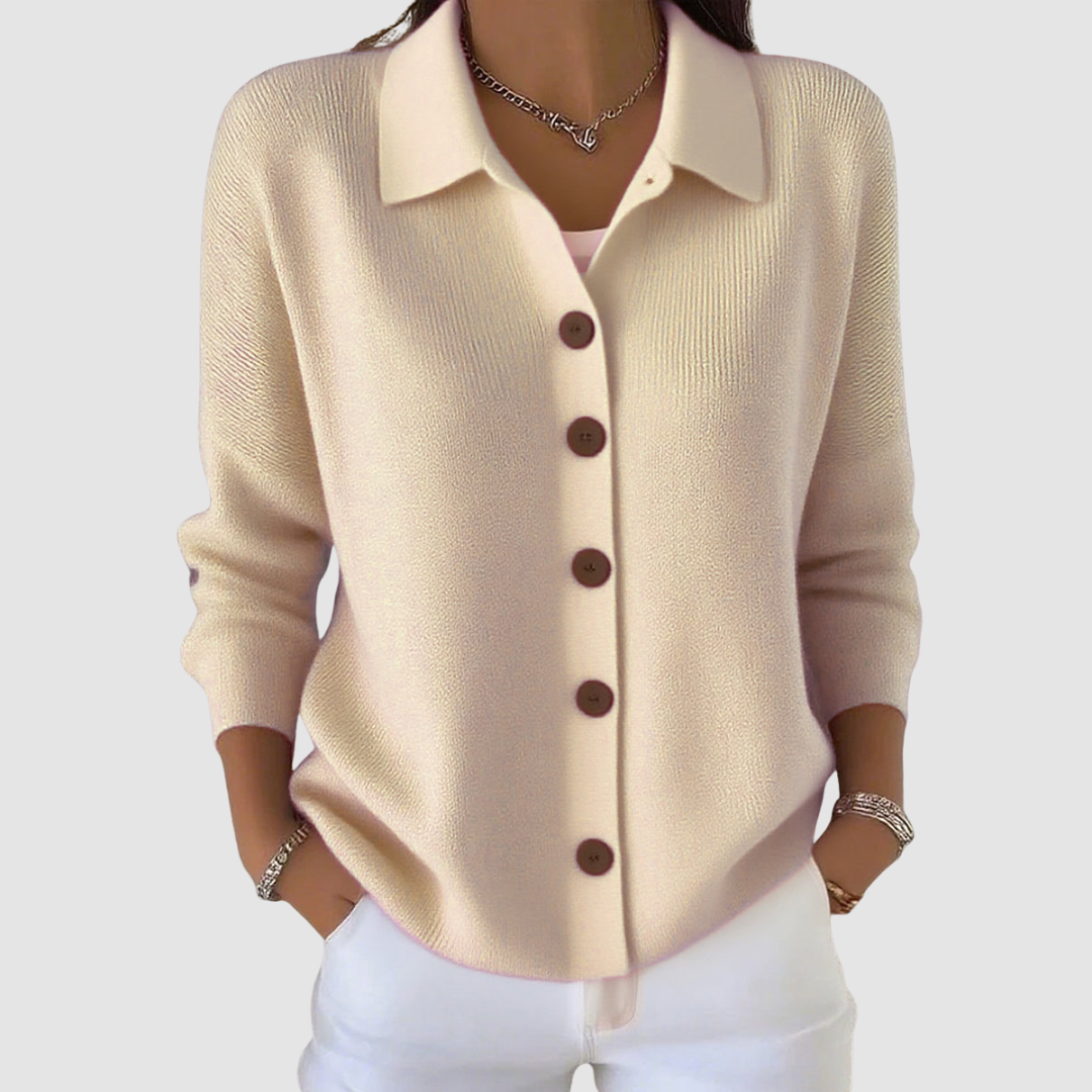 Romina | Cardigan in Maglia con Bottoni