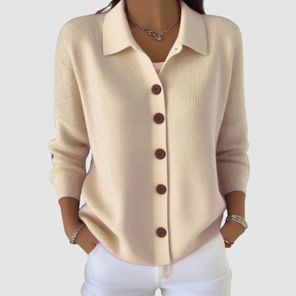 Romina | Cardigan in Maglia con Bottoni
