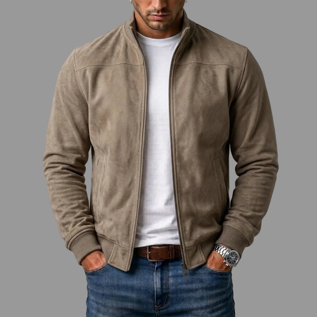 Matteo | Bomber in Camoscio