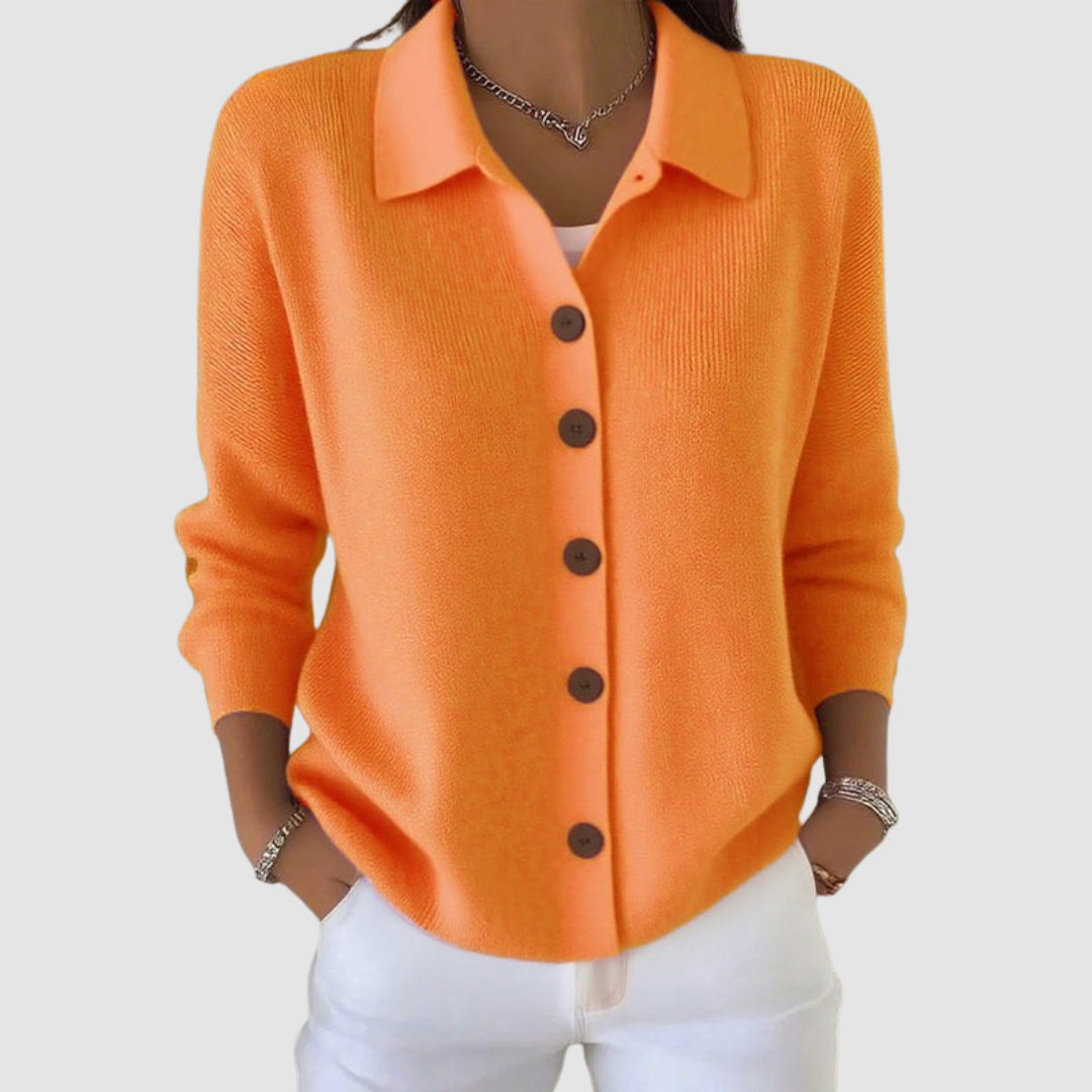 Romina | Cardigan in Maglia con Bottoni