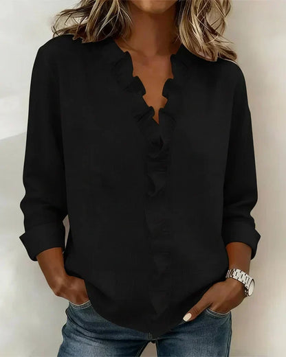 Chloe | Camicetta Leggera con Scollo a V