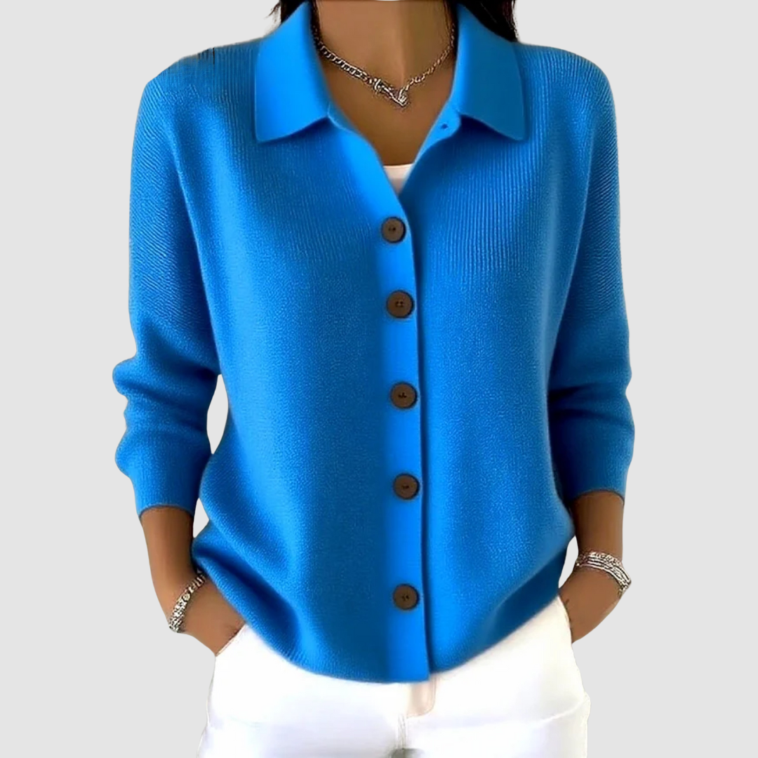 Romina | Cardigan in Maglia con Bottoni