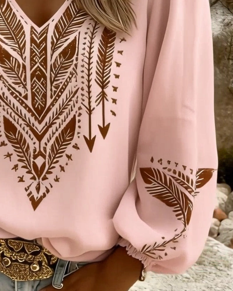 Sienna | Camicetta Boho Rilassata