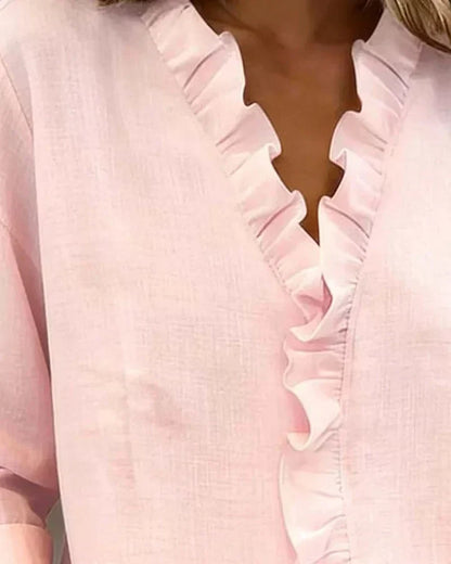 Chloe | Camicetta Leggera con Scollo a V
