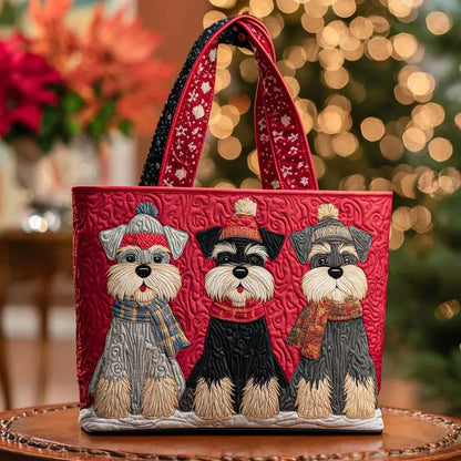 Borsa artigianale | Trio di schnauzer