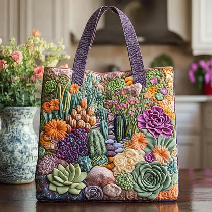 Borsa artigianale | Giardino di succulente