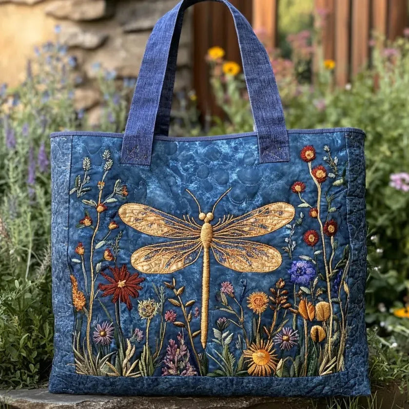 Borsa artigianale | Libellula dorata