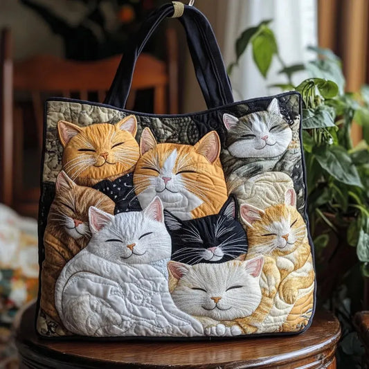 Borsa artigianale | Gattini addormentati