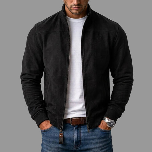 Matteo | Bomber in Camoscio