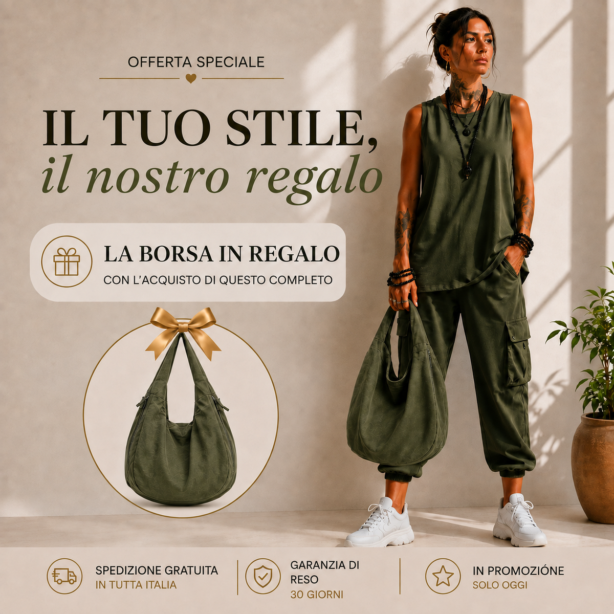 Giulia | Completo casual dal comfort urbano