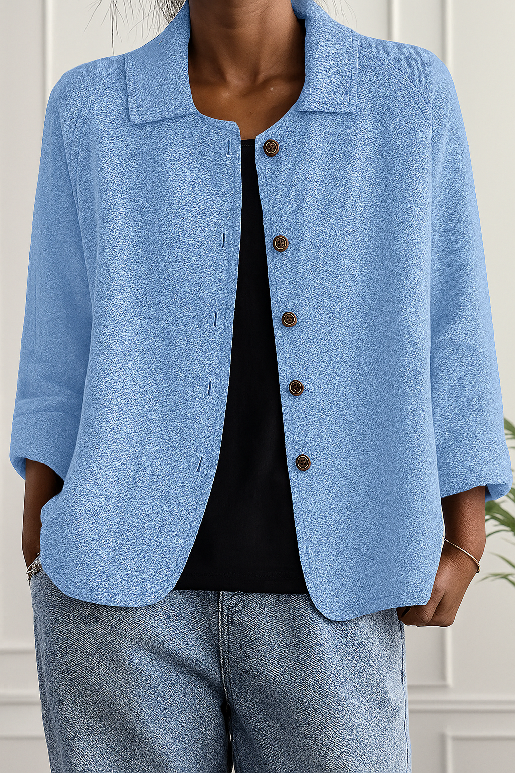 Luciana | Cardigan Easy di Mezza Stagione
