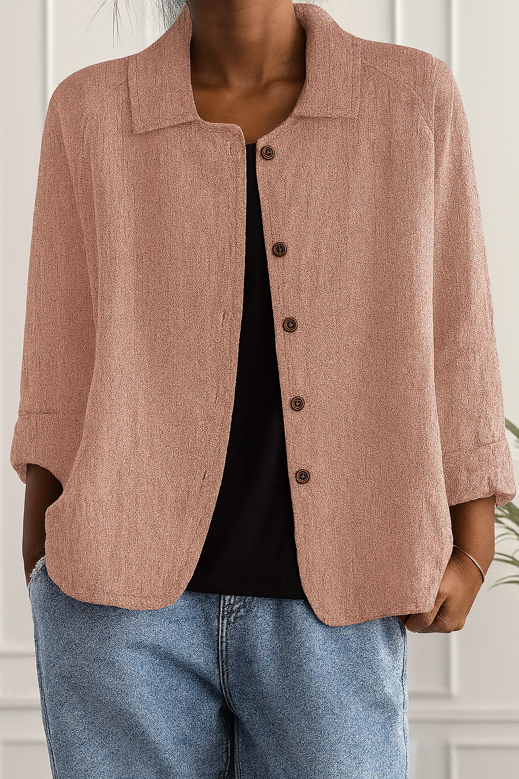 Luciana | Cardigan Easy di Mezza Stagione