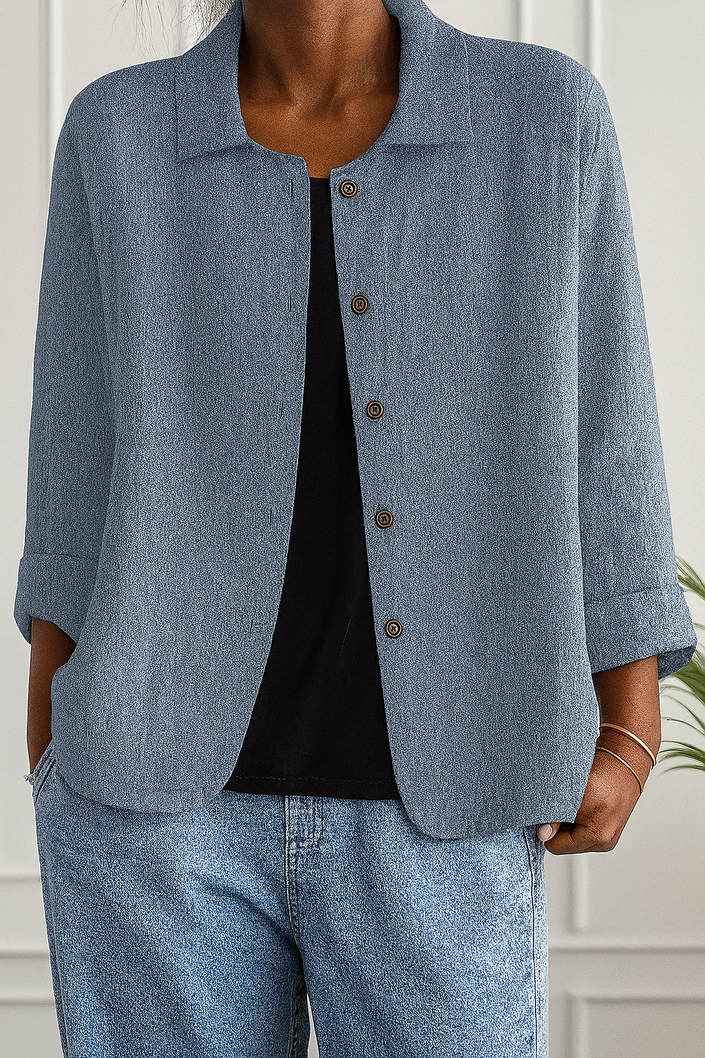 Luciana | Cardigan Easy di Mezza Stagione