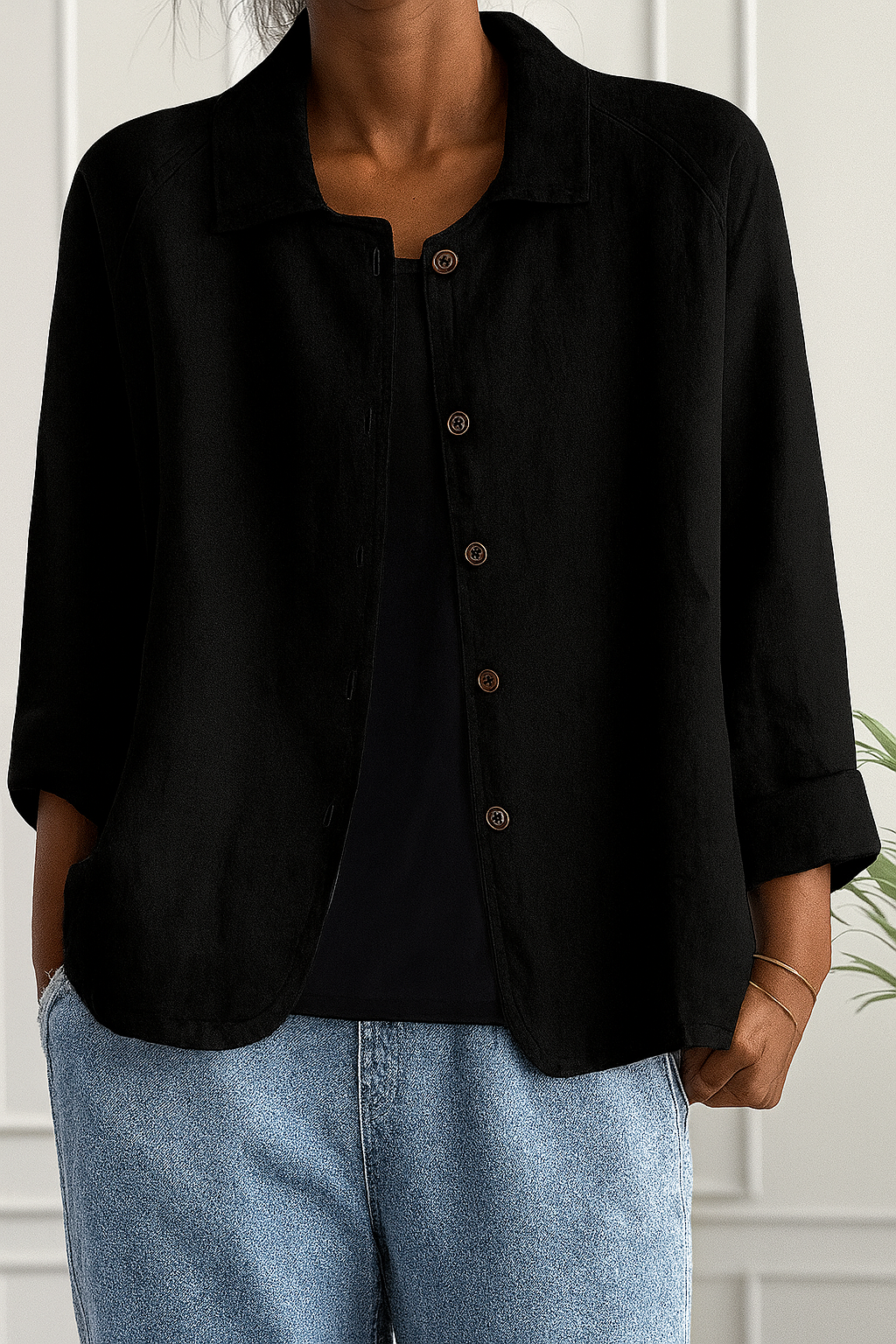 Luciana | Cardigan Easy di Mezza Stagione