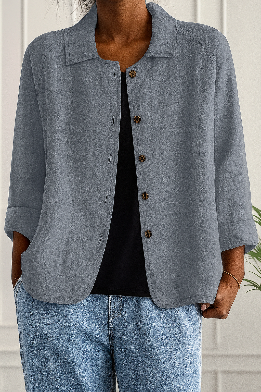 Luciana | Cardigan Easy di Mezza Stagione