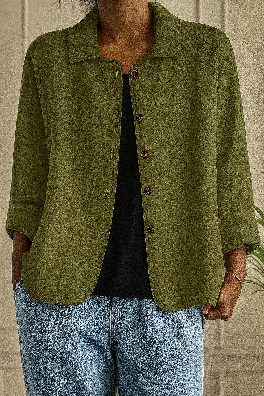 Luciana | Cardigan Easy di Mezza Stagione