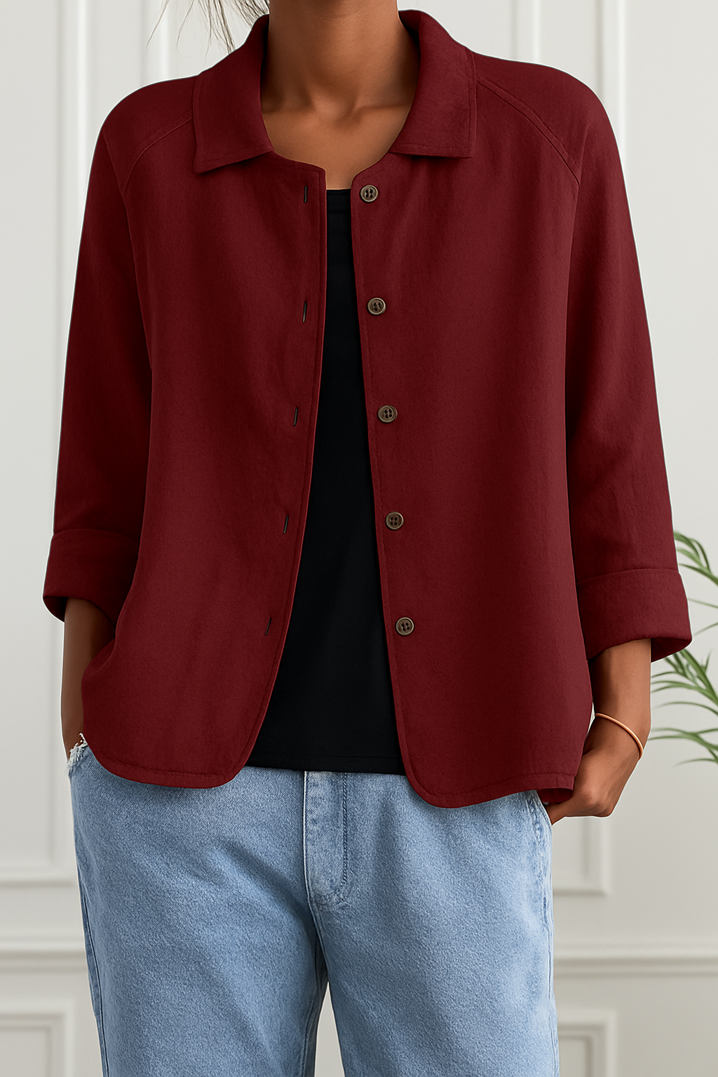 Luciana | Cardigan Easy di Mezza Stagione