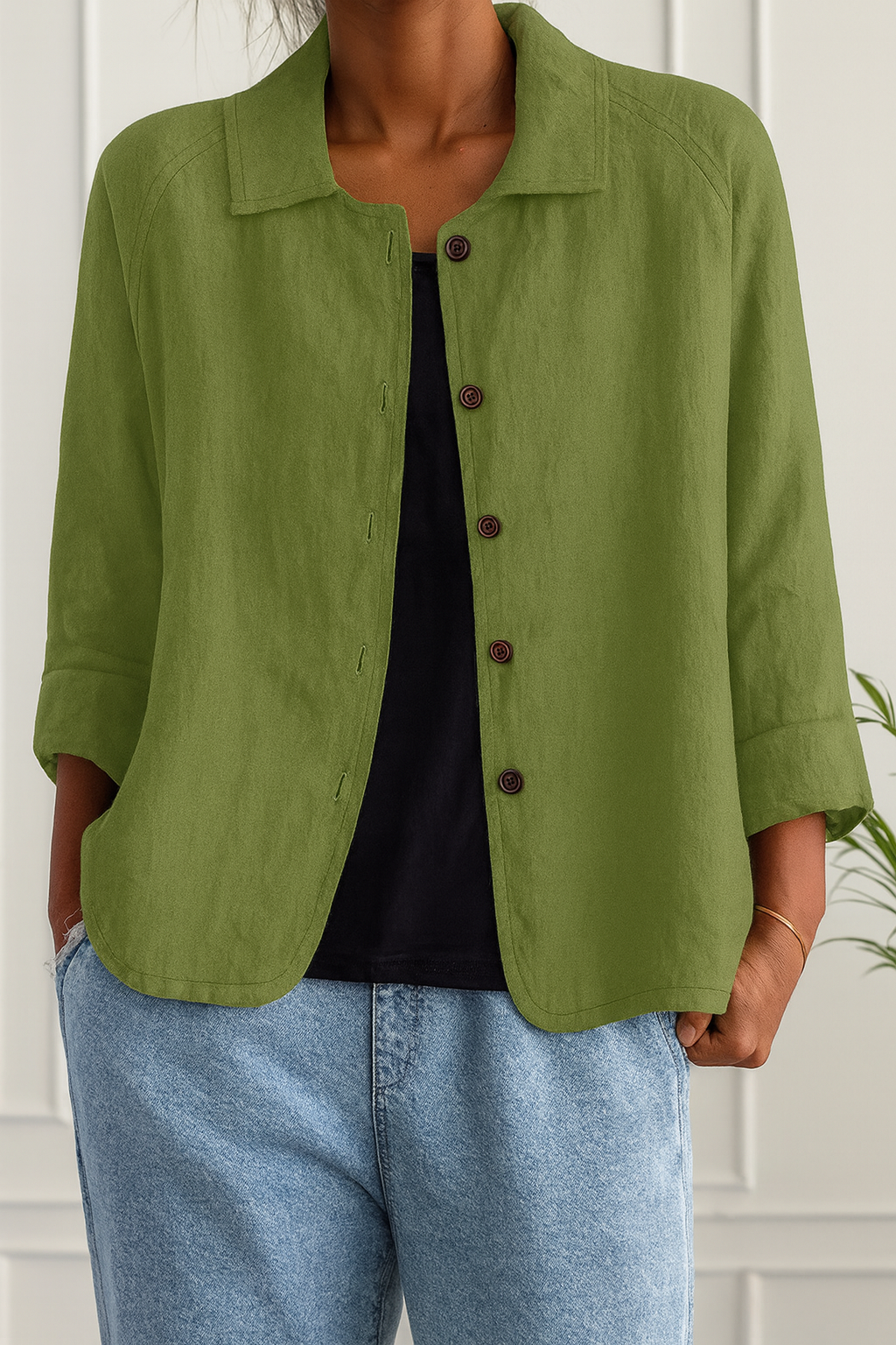 Luciana | Cardigan Easy di Mezza Stagione