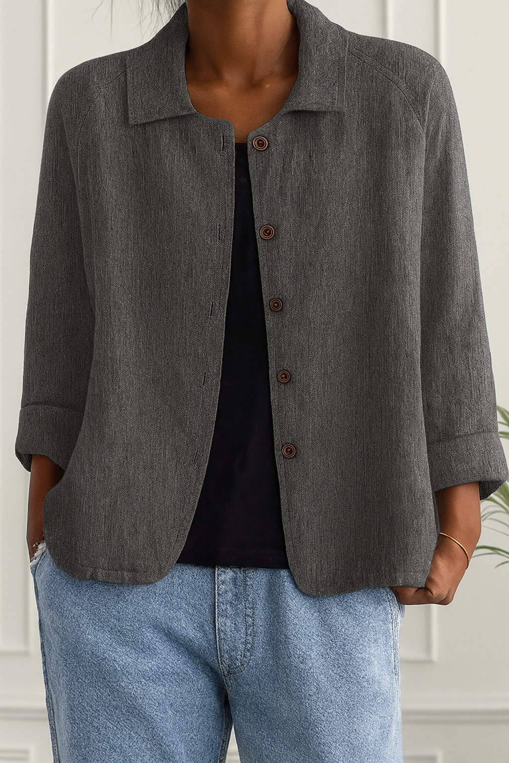 Luciana | Cardigan Easy di Mezza Stagione