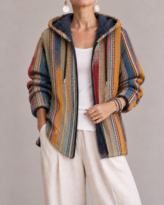 Adelaide | Felpa con Cappuccio Artistica