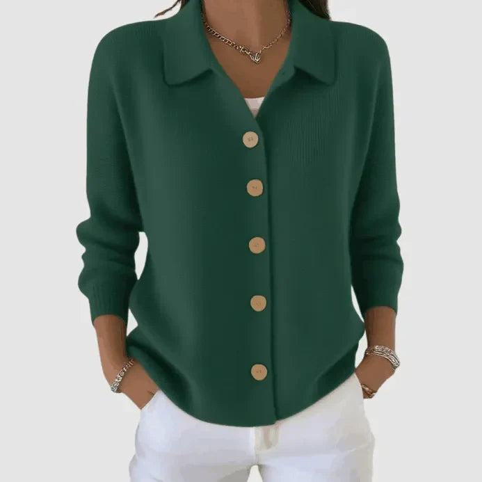 Romina | Cardigan in Maglia con Bottoni