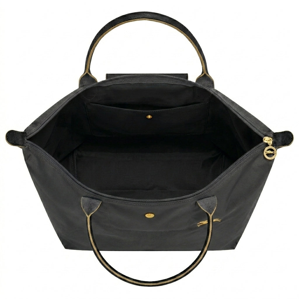 Aurora | Borsa Grande Premium Nera e Oro