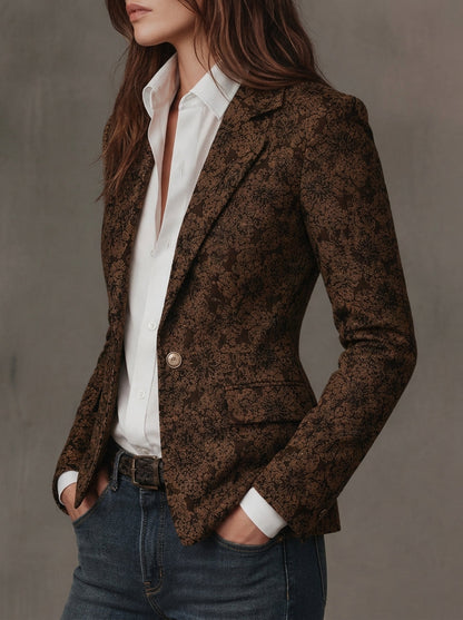 Tosca | Blazer Jacquard Paisley