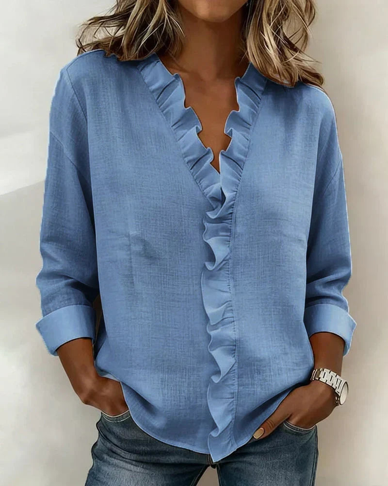 Chloe | Camicetta Leggera con Scollo a V
