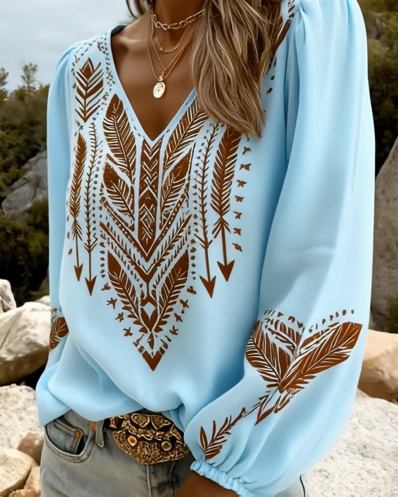 Sienna | Camicetta Boho Rilassata