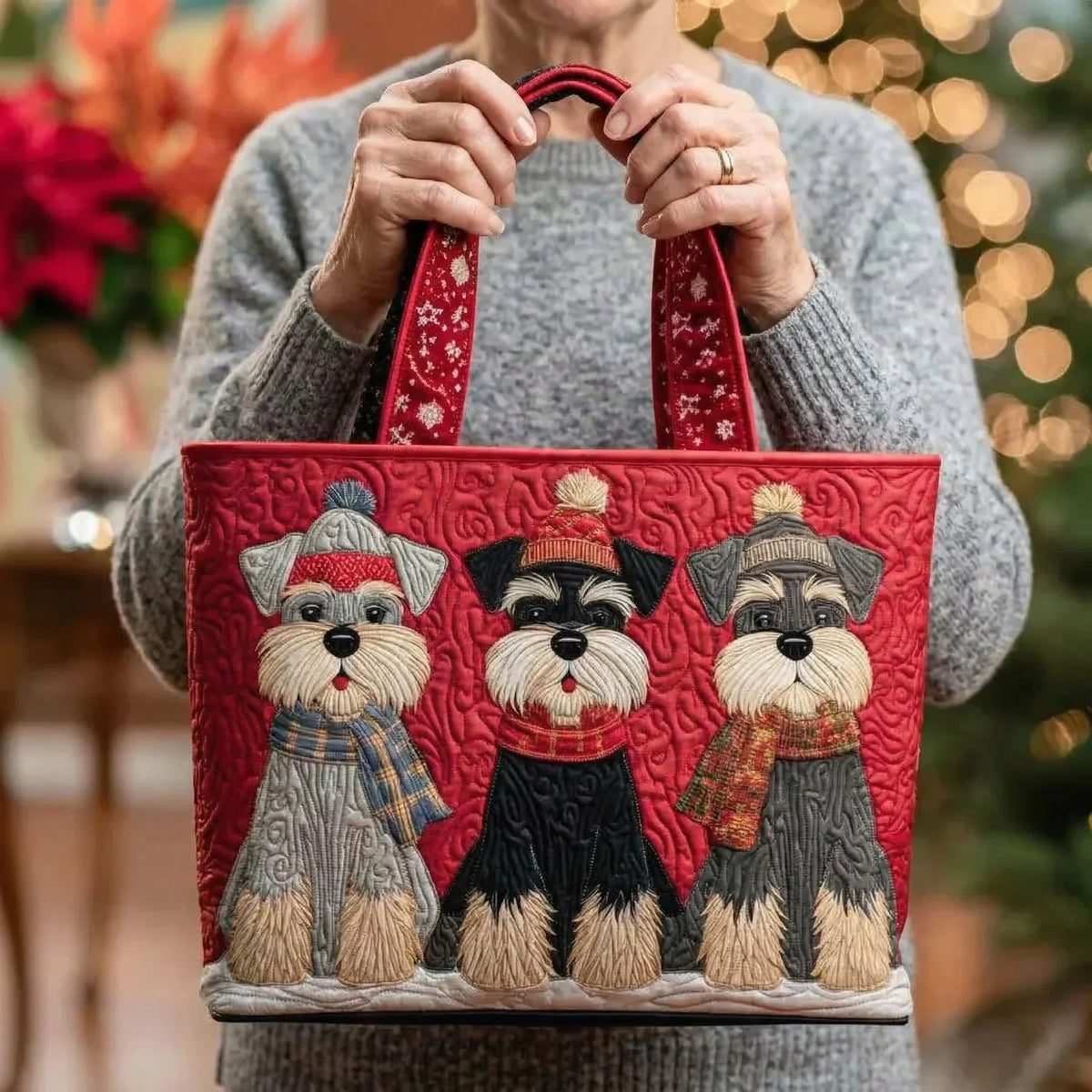 Borsa artigianale | Trio di schnauzer