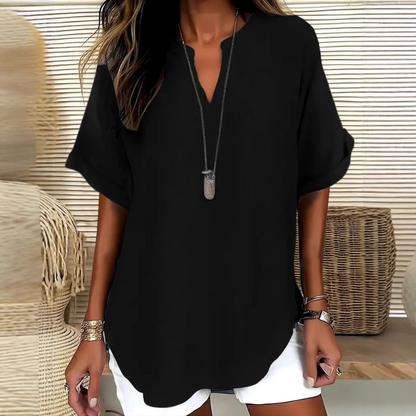 Livia™ | Camicetta Leggera con Scollo a V