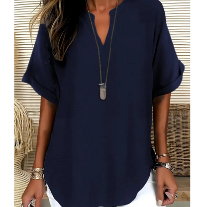Livia™ | Camicetta Leggera con Scollo a V